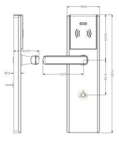 Hotel Card Lock EK-801