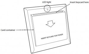 Hotel Card Switch Energy Saving Switch