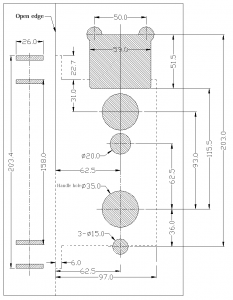 Installation Specification of Hotel card lock EK-7108